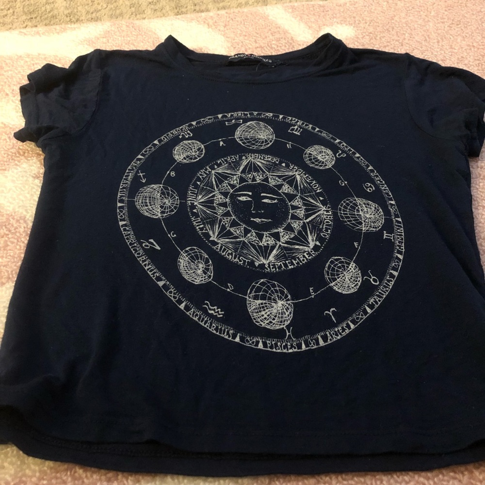 Brandy Melville zodiac crop top
